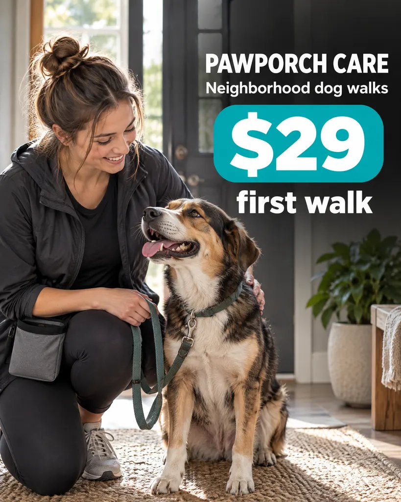 Dog Walking Offer