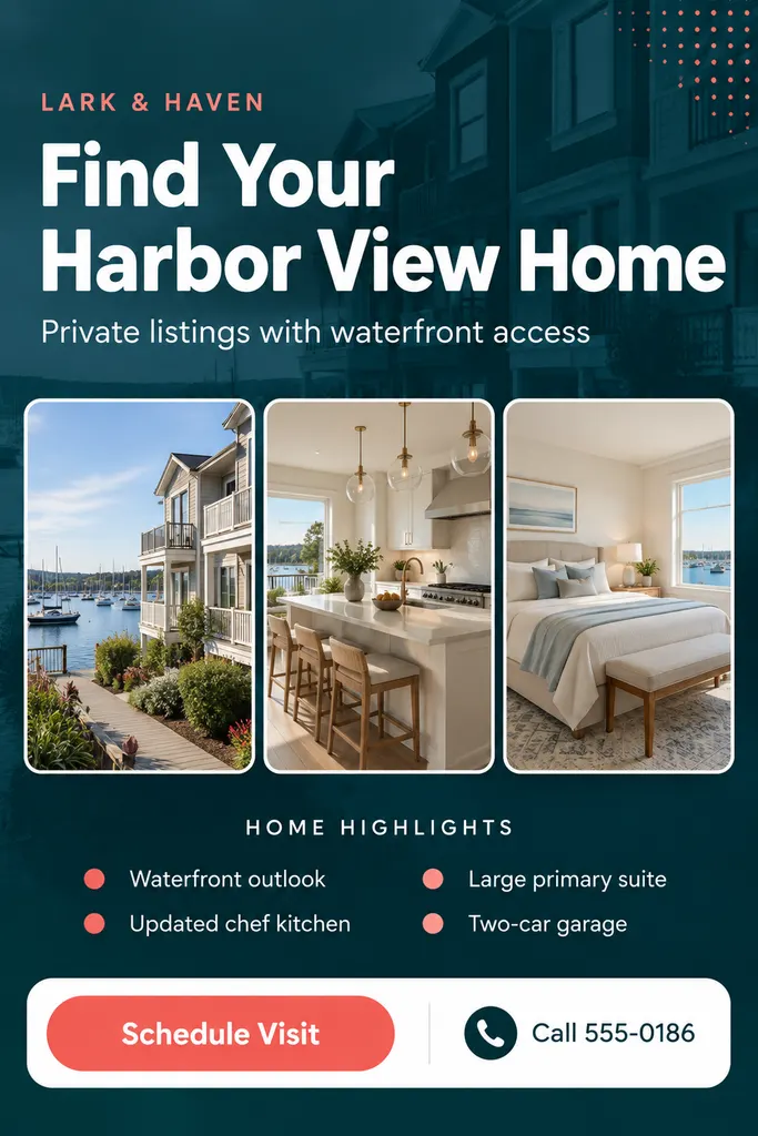 Waterfront Home Listing