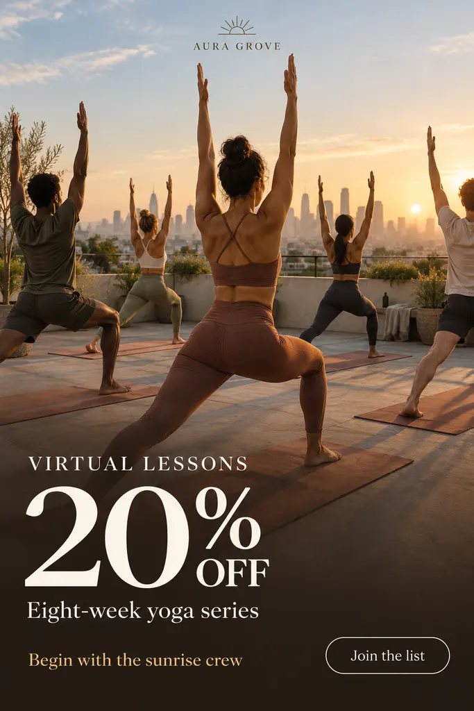 Early Bird Yoga Discount
