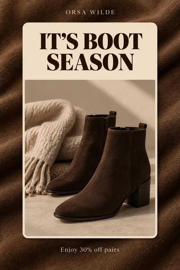 Boot Season Sale