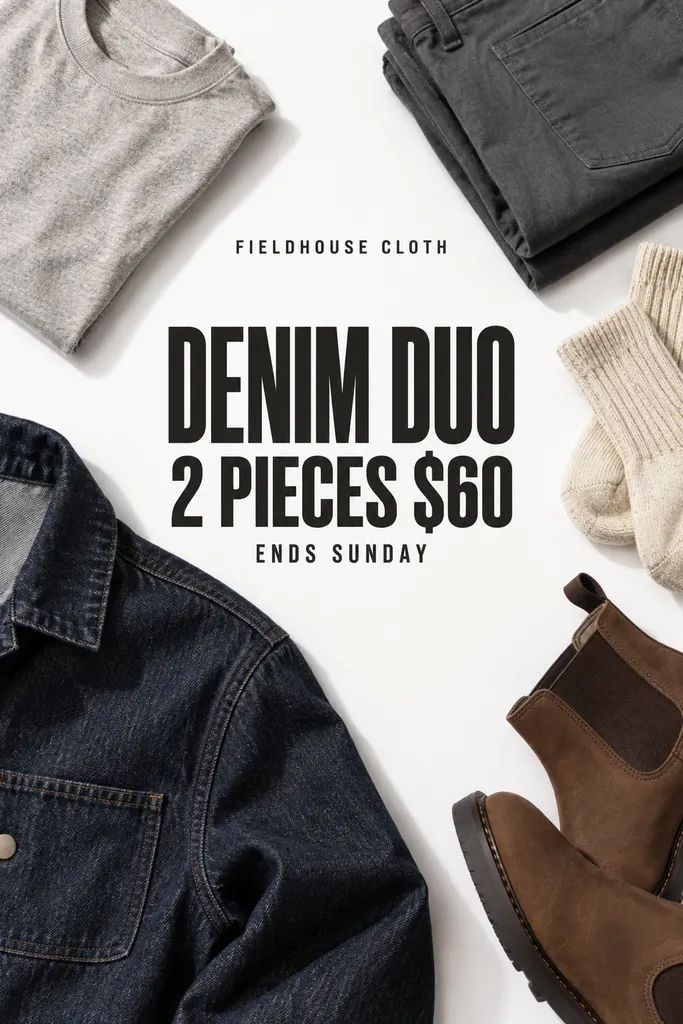 Apparel Bundle Promotion