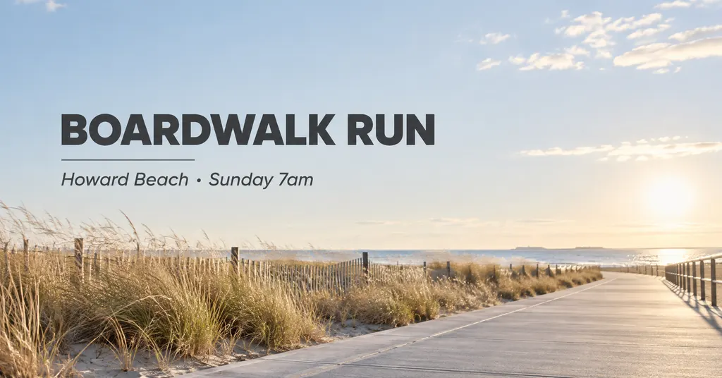 Boardwalk Running Event