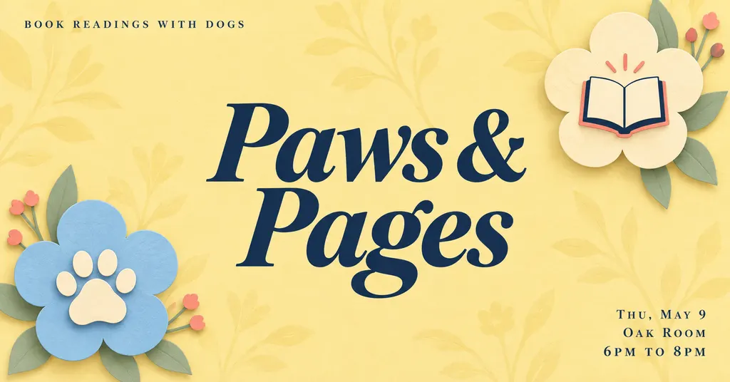 Books & Pets Meetup