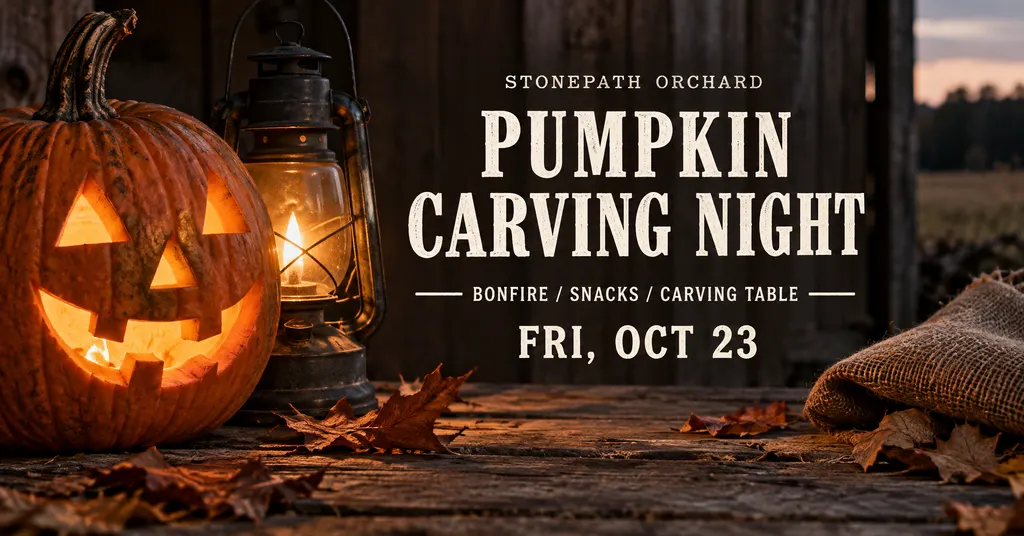 Pumpkin Carving Night