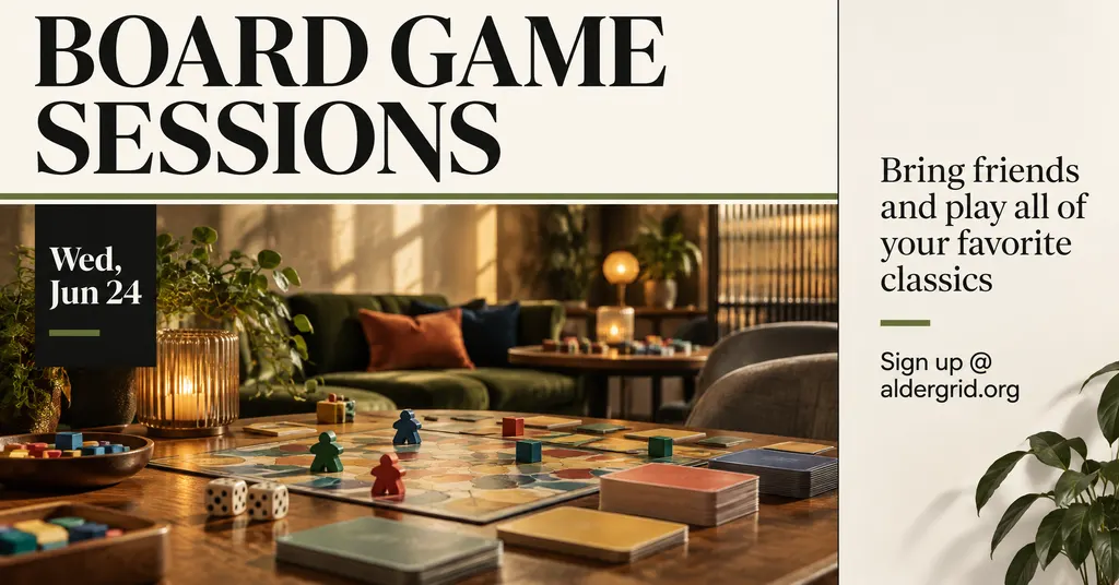Board Game Night Invite
