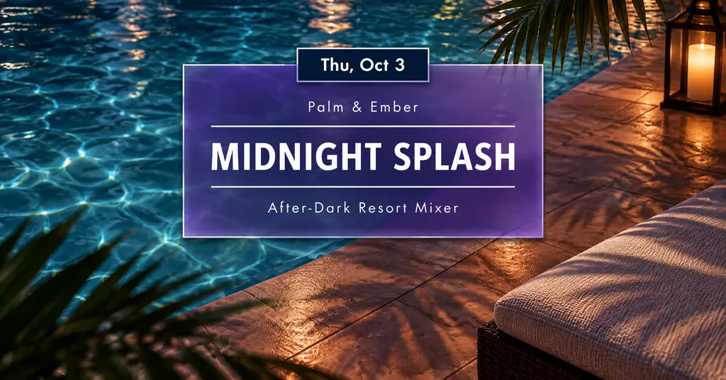 Resort Pool Party
