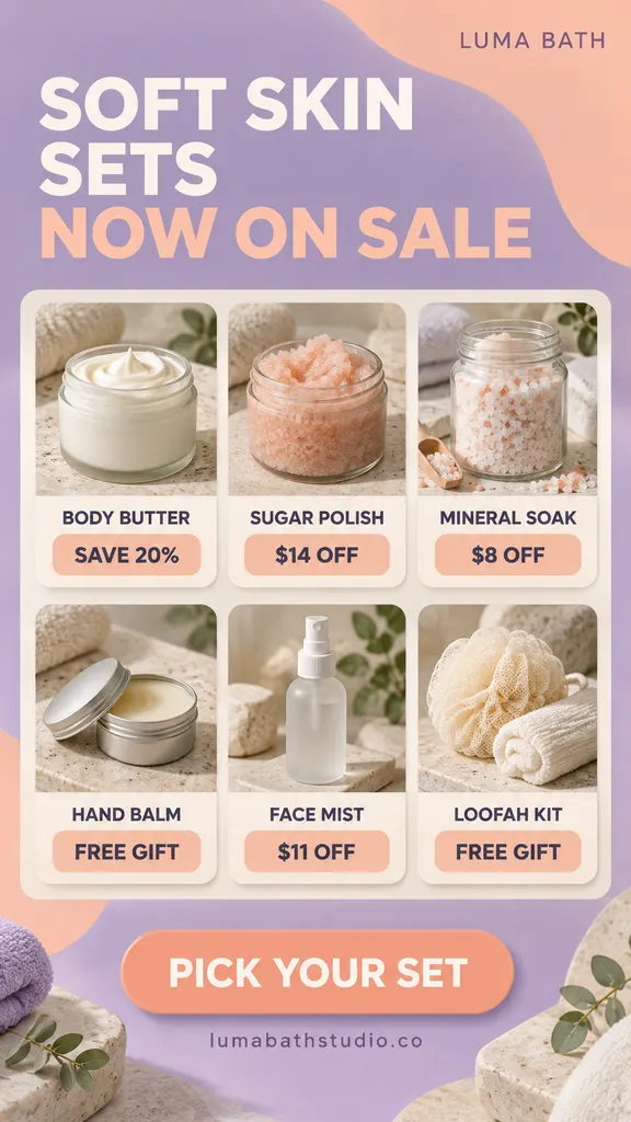 Skincare Set Sale