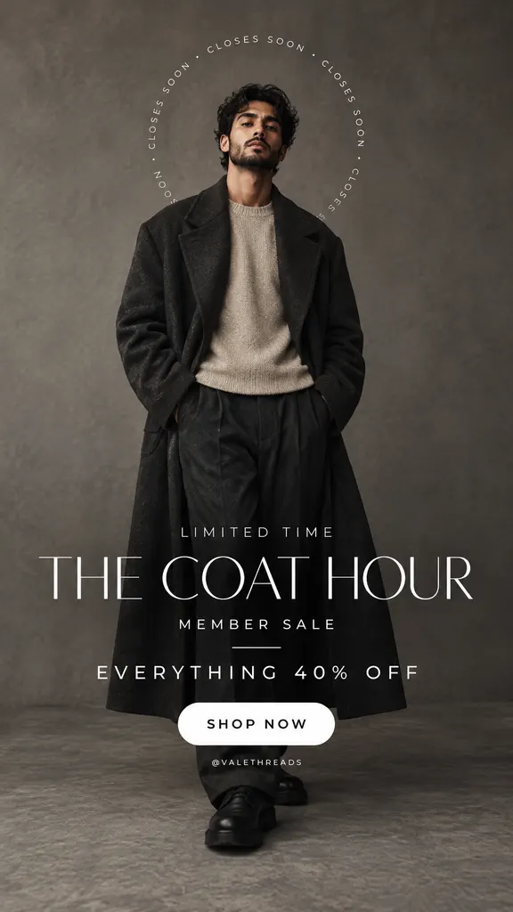 Luxury Coat Sale