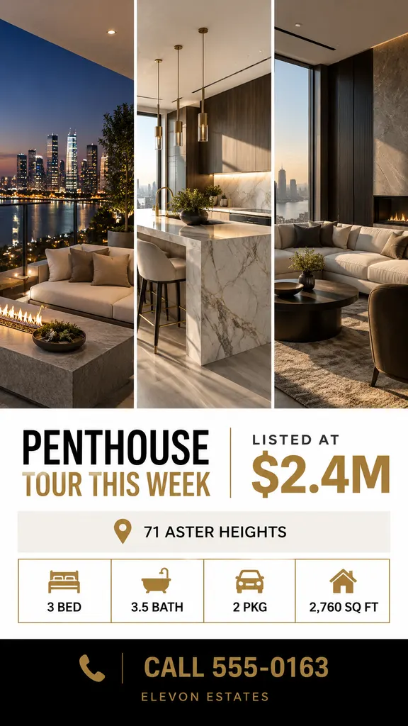 Luxury Penthouse Listing