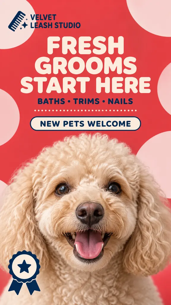 Pet Grooming Promotion