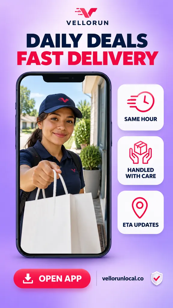 Fast Local Delivery Promo