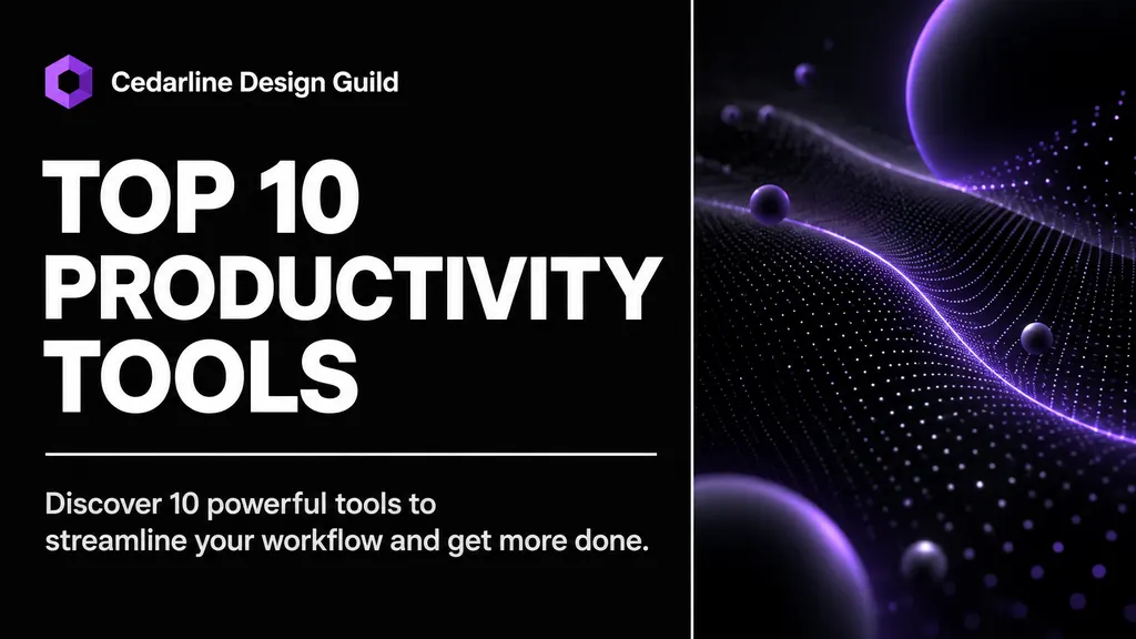 Productivity Tool Roundup
