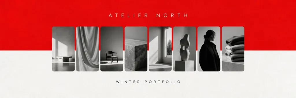 Editorial Portfolio Header