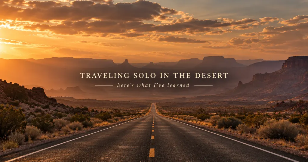 Desert Travel Journal
