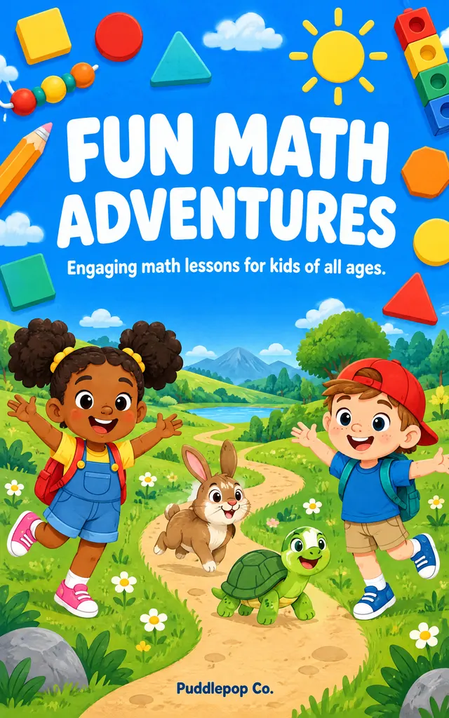 Kids Math Activity Book
