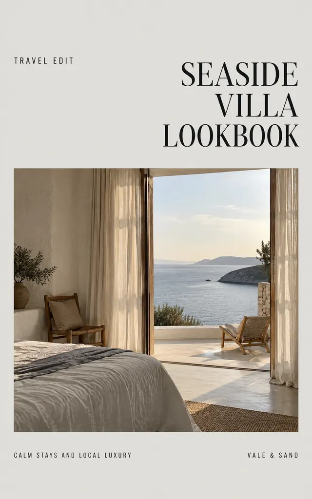 Minimal Coastal Travel Guide