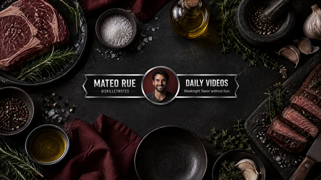 Food Vlogger Header