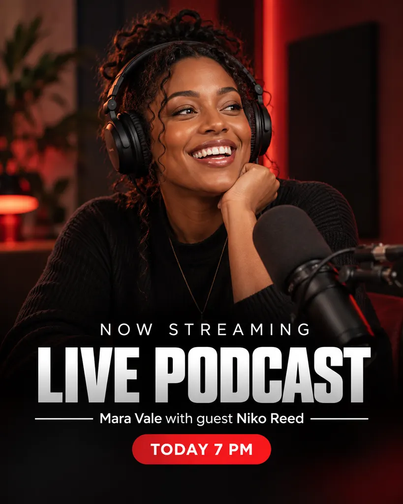 Live Podcast Announcement