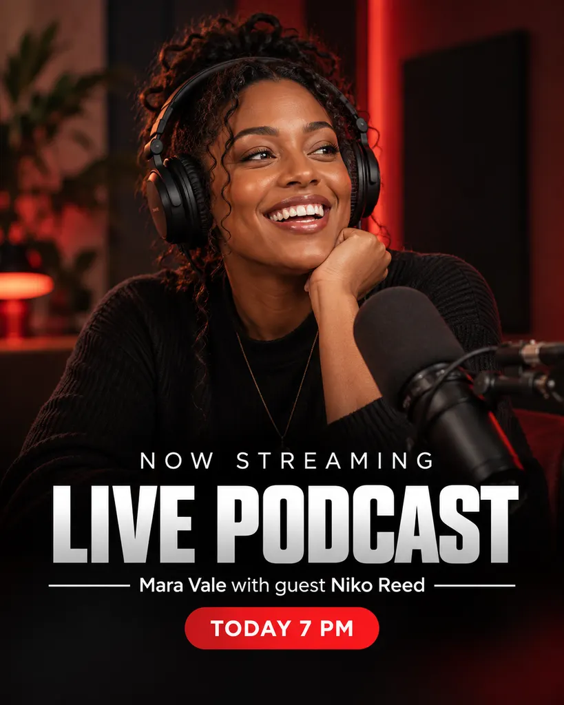 Live Podcast Announcement
