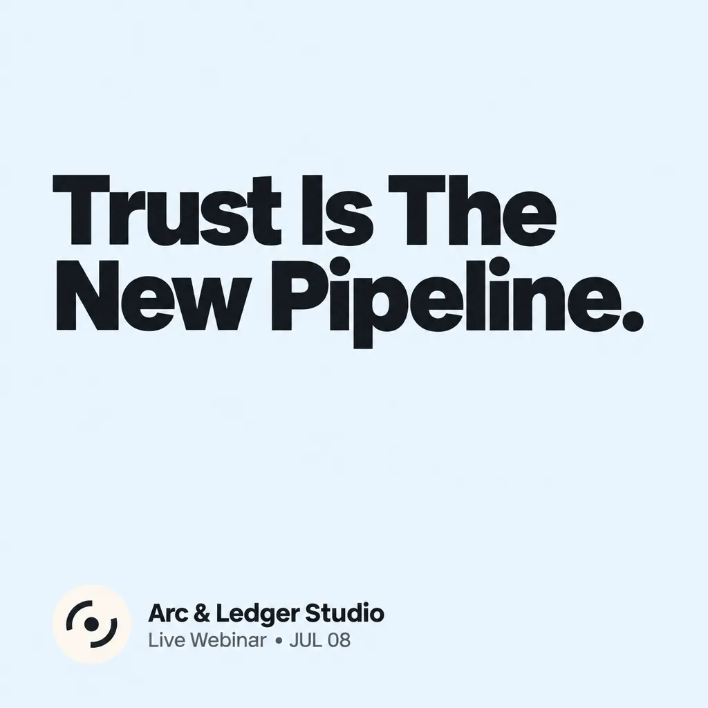 Minimal Webinar Announcement
