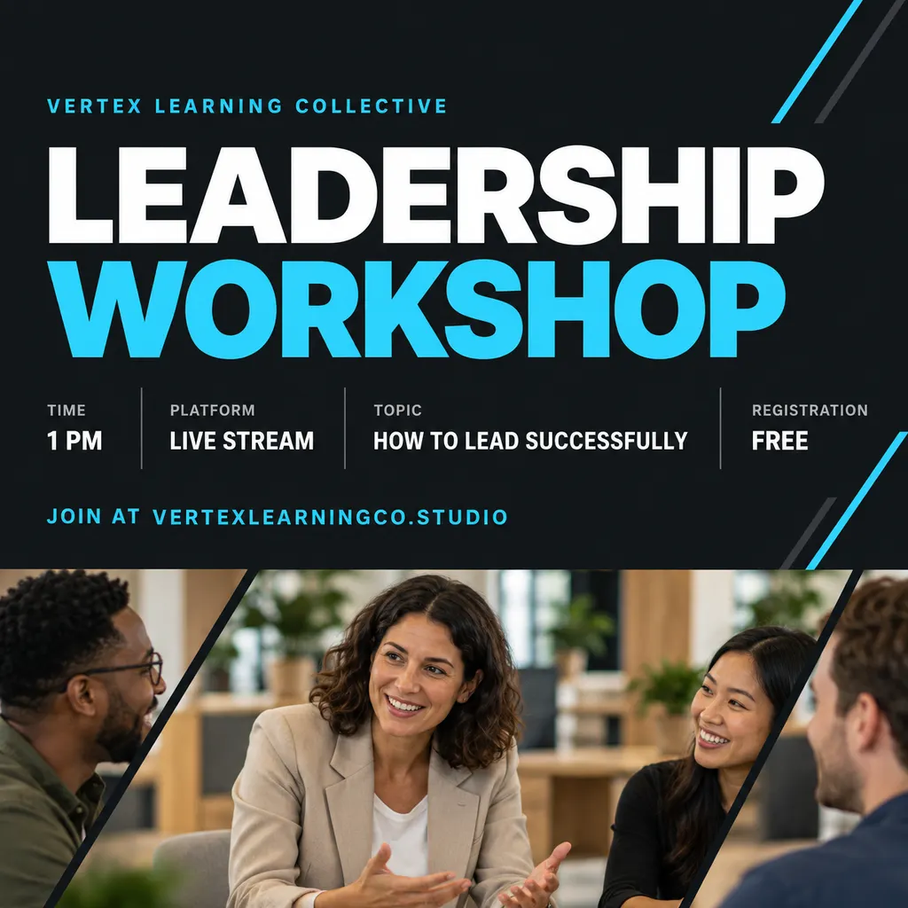 Leadership Workshop Promotion