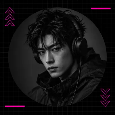 Bold Geometric Profile
