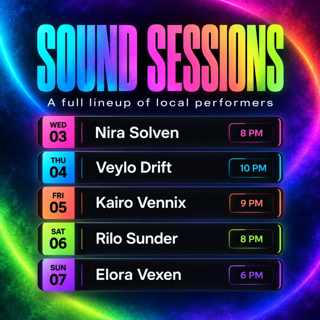 Music Festival Schedule