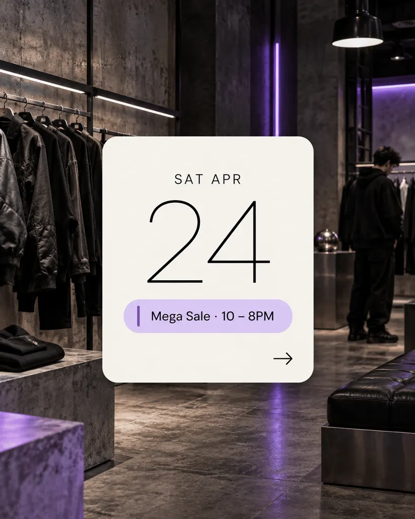 Retail Sale Event