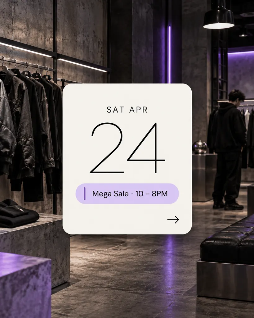 Retail Sale Event