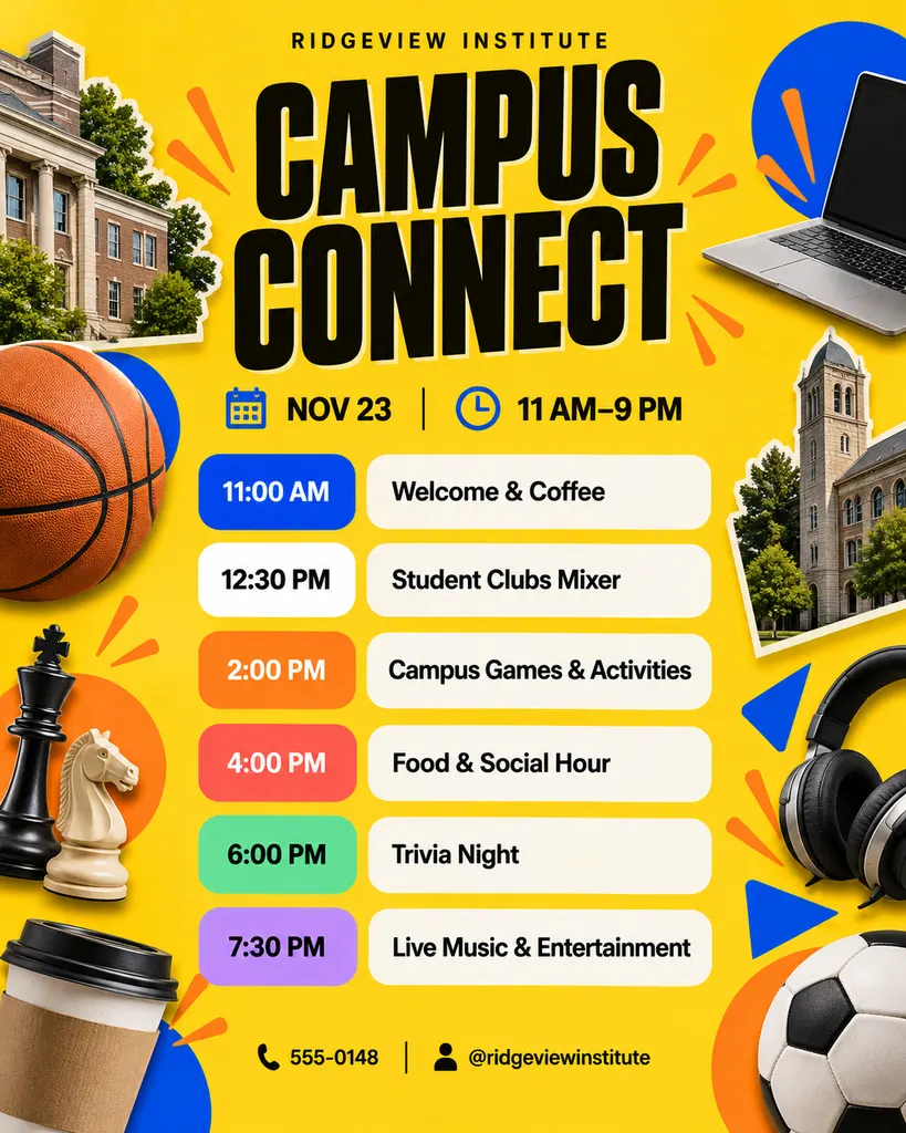 Campus Event Schedule